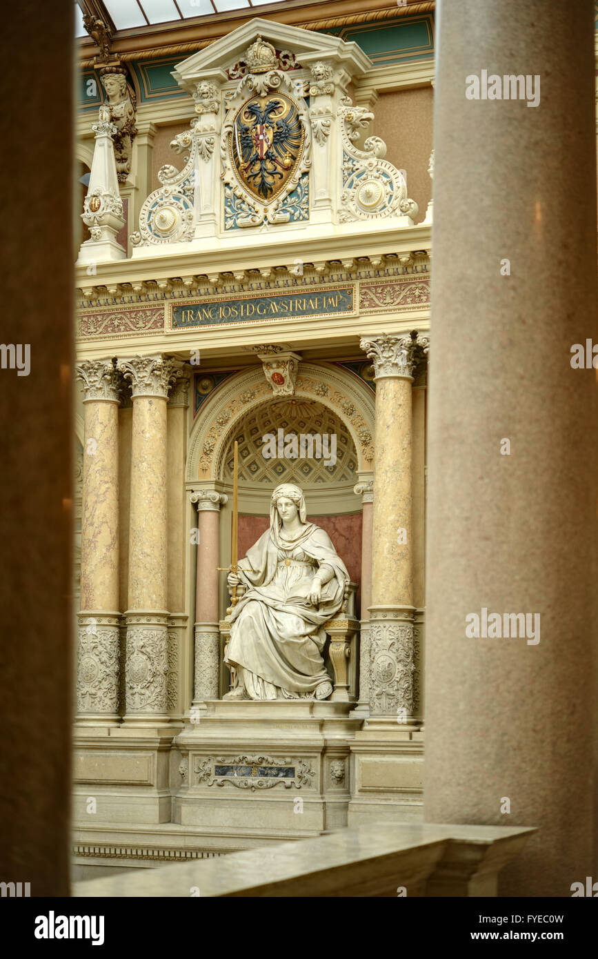 Wien, Ringstrasse, Justizpalast innen Stock Photo