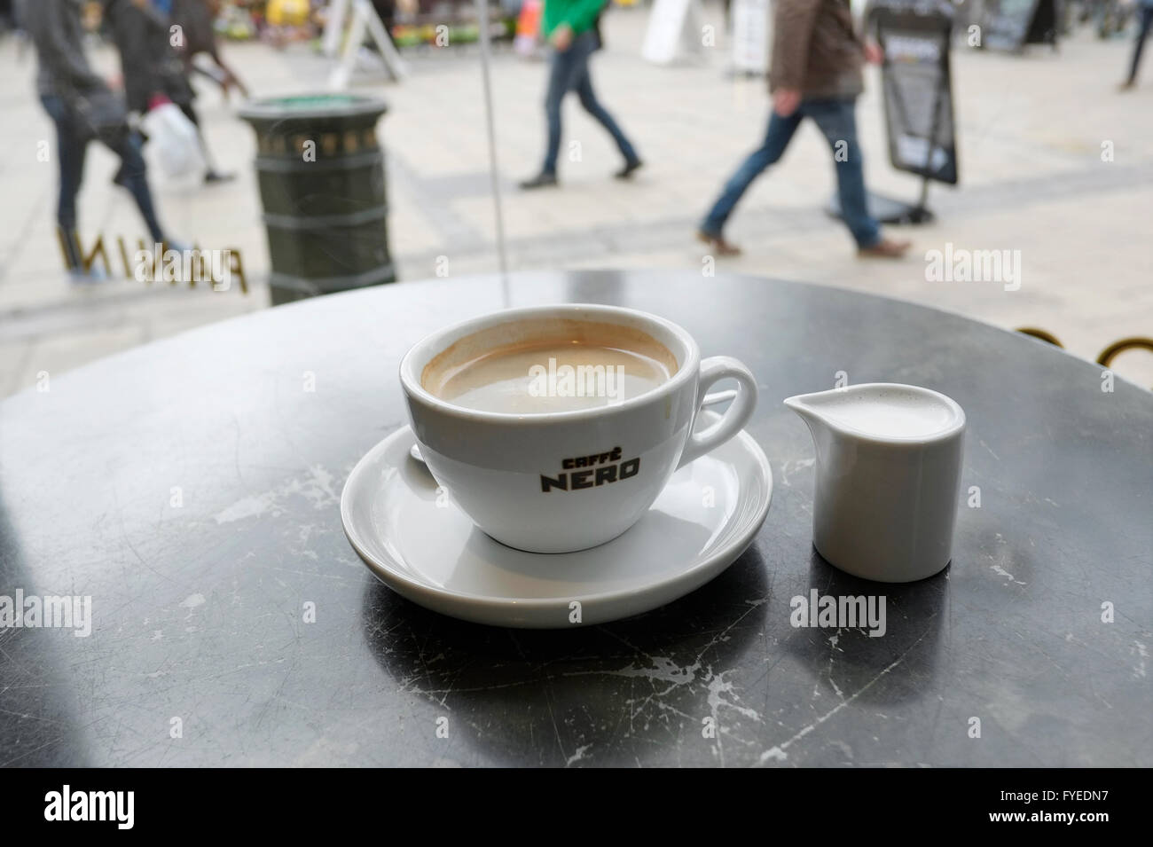 caffe nero, coffee house, norwich, norfolk, england Stock Photo