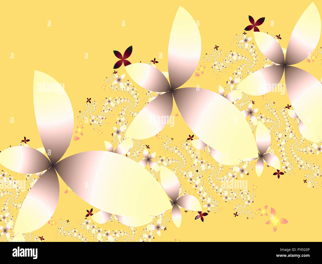 Flower Abstract Illustration Stock Photo