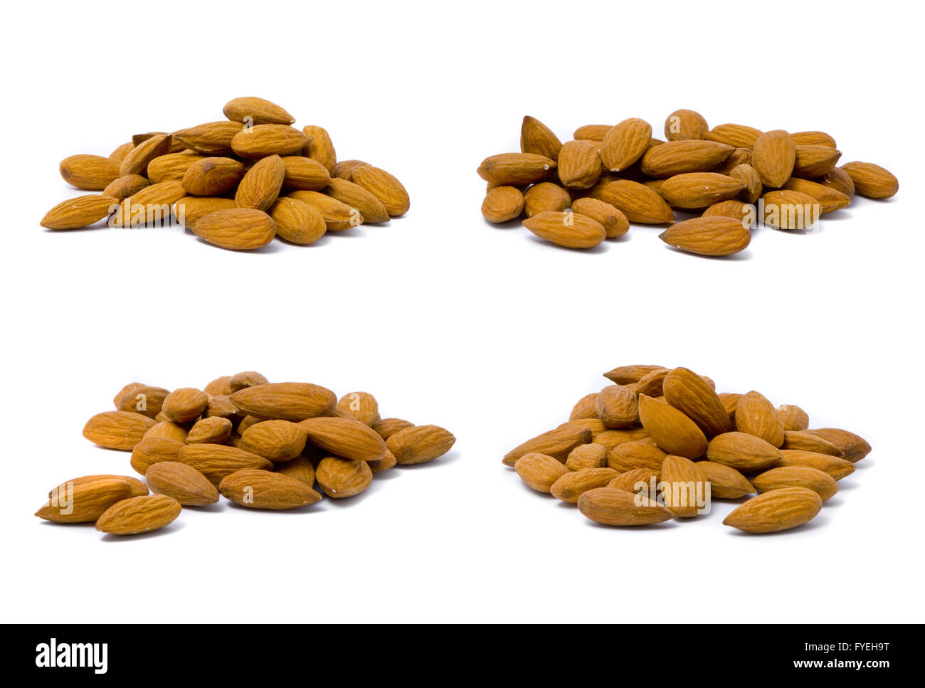 almond macro set Stock Photo Alamy