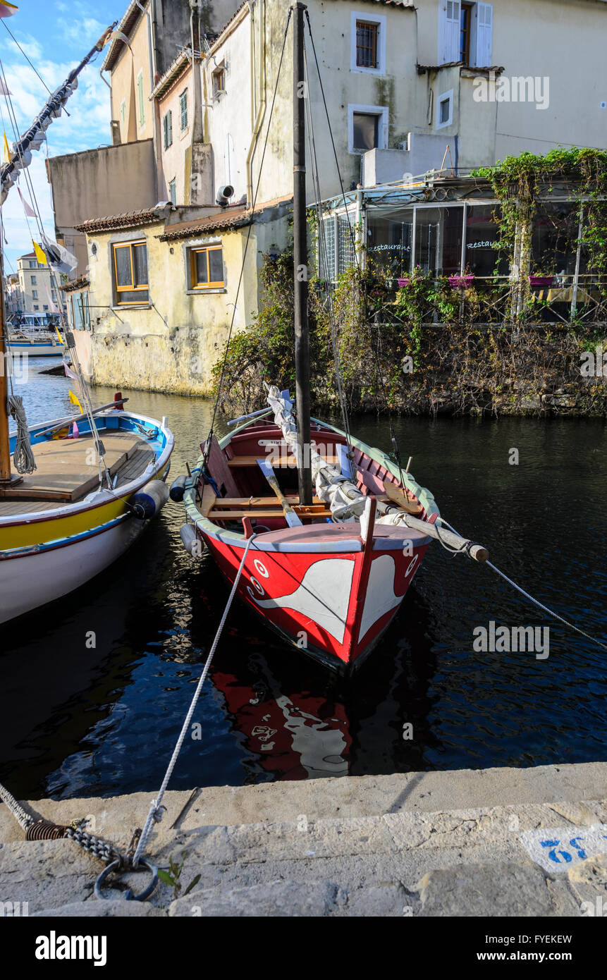 MARTIGUES, LA VENISE PROVENCALE, BDR FRANCE 13 Stock Photo