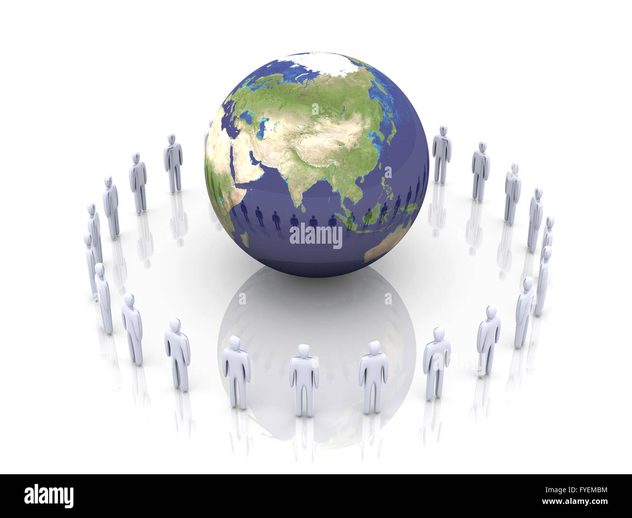 Global Team - Asia Stock Photo - Alamy