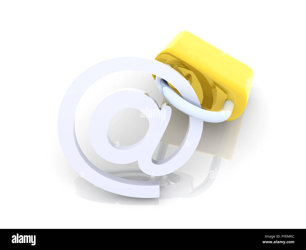 secure-email-stock-photo-alamy