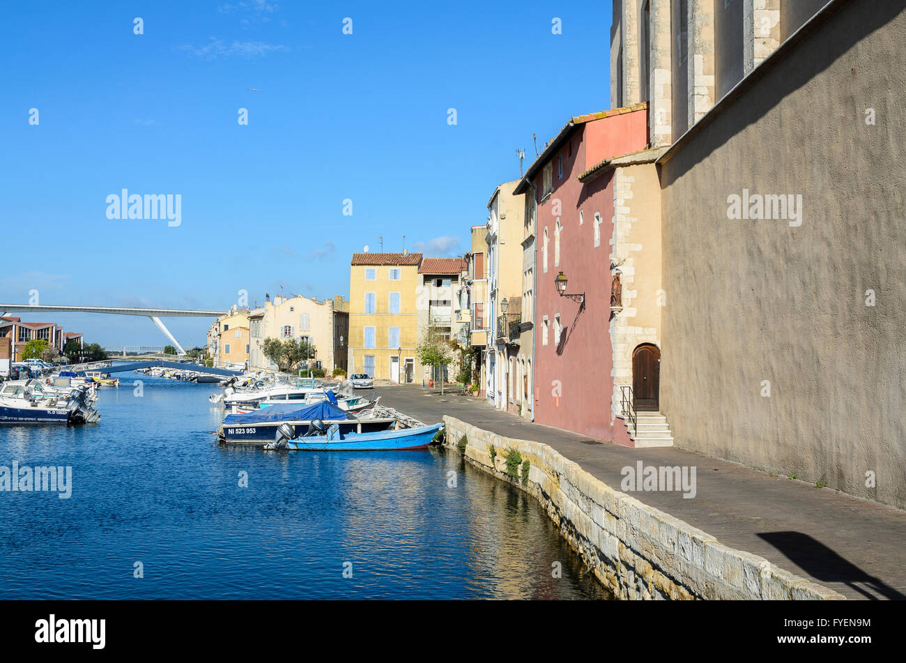 MARTIGUES, LA VENISE PROVENCALE, BDR FRANCE 13 Stock Photo