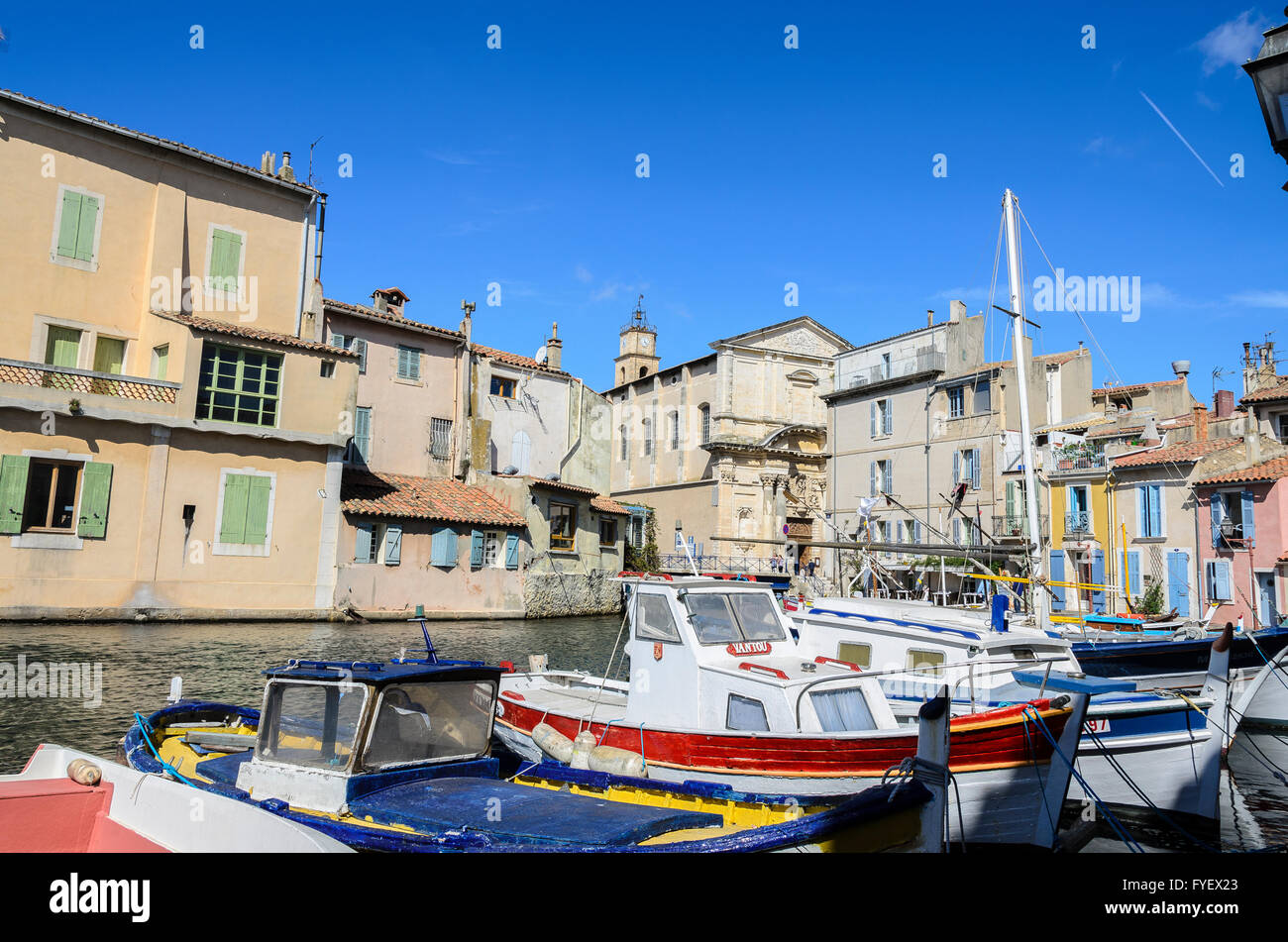 MARTIGUES, LA VENISE PROVENCALE, BDR FRANCE 13 Stock Photo