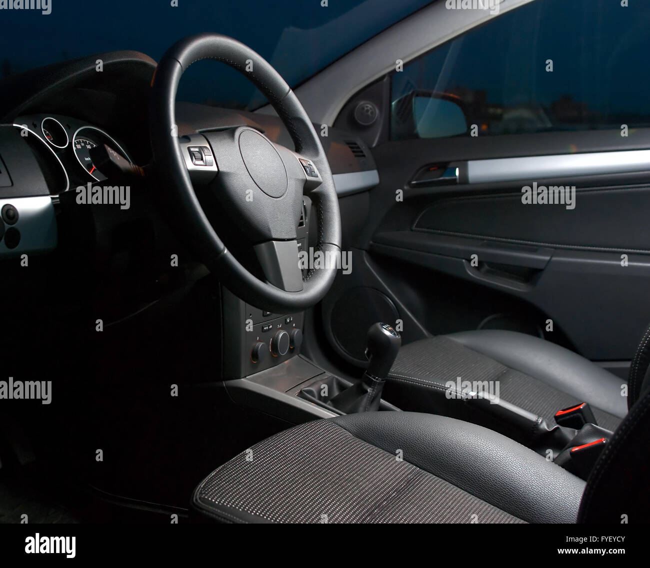 inside of a modern car Stock Photo - Alamy