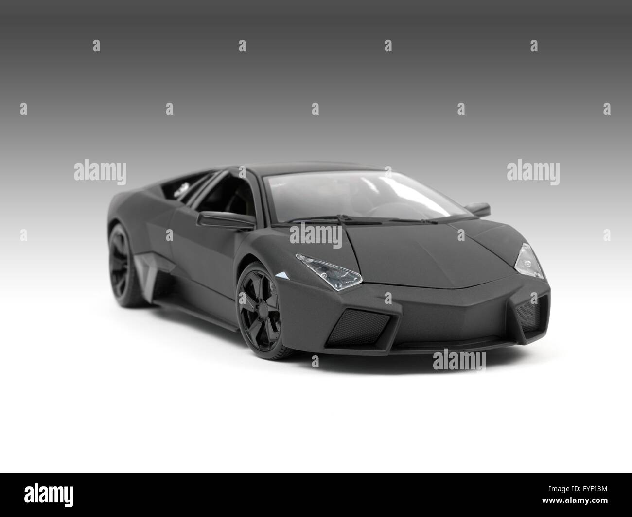 A model sports car isolated against a white background Stock Photo Alamy
