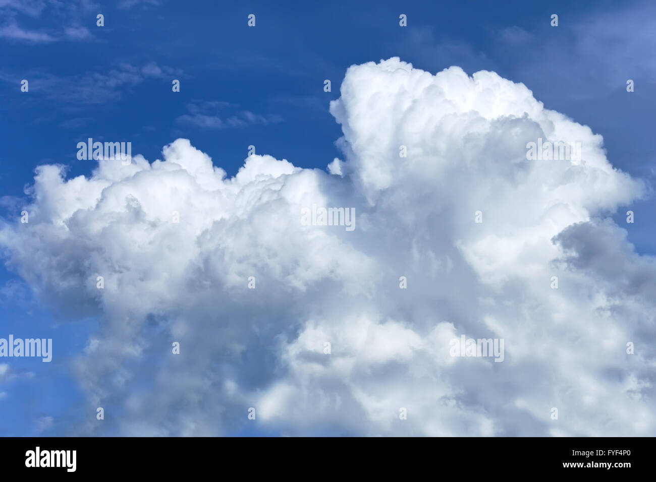 Thick white clouds Stock Photo Alamy