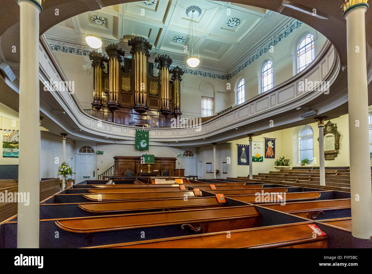 York Central Methodist Church, York, UK. Stock Photo