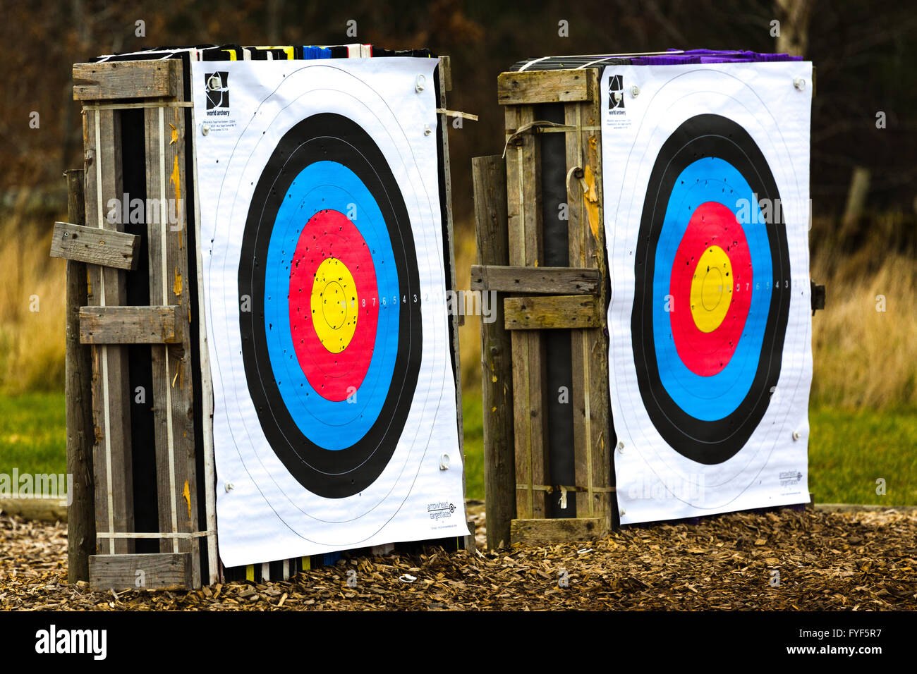 Archer and target hits and misses hires stock photography and images