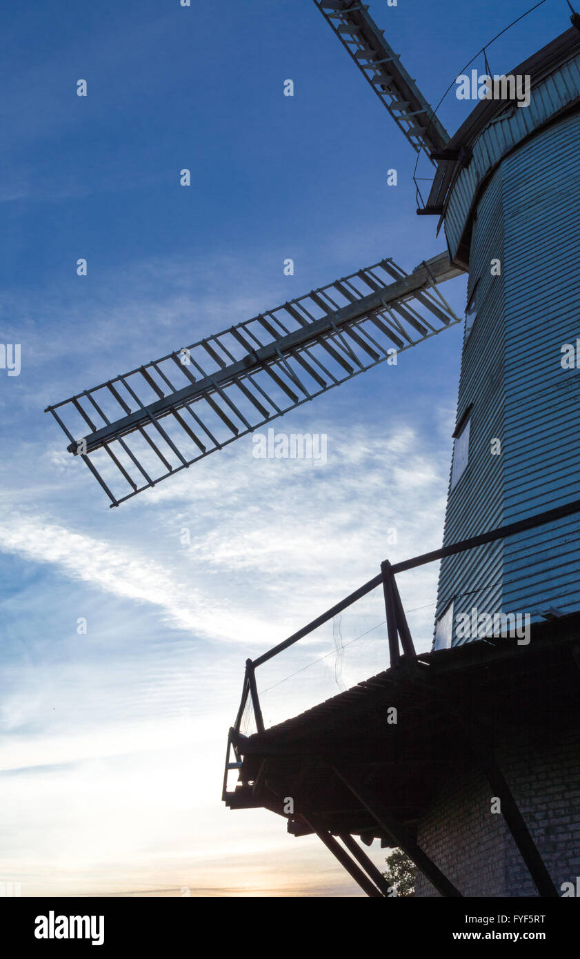 Upminster Windmill at Sunset, Essex, England Stock Photo Alamy