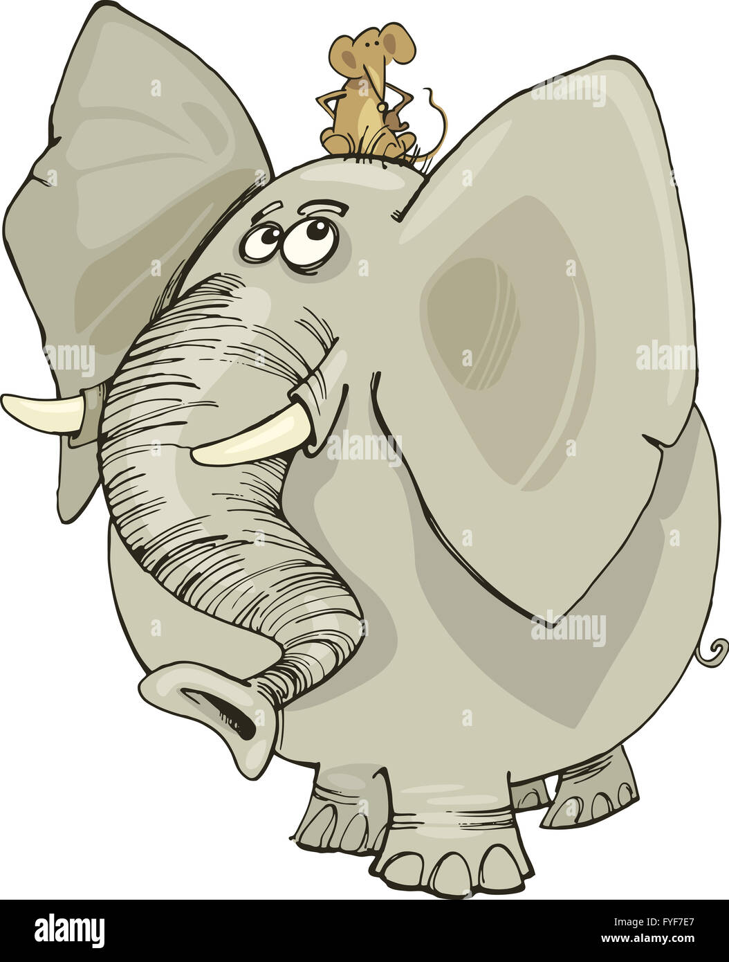 Elephant mouse friends hi-res stock photography and images - Alamy