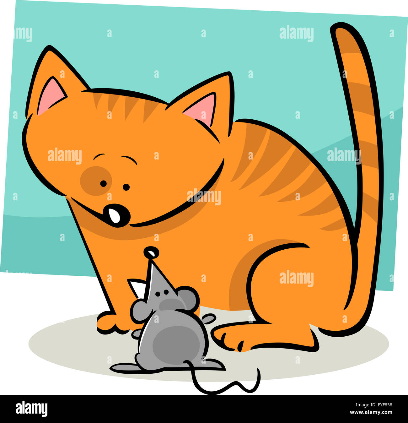 Cat And Mouse Cartoon High Resolution Stock Photography And Images Alamy