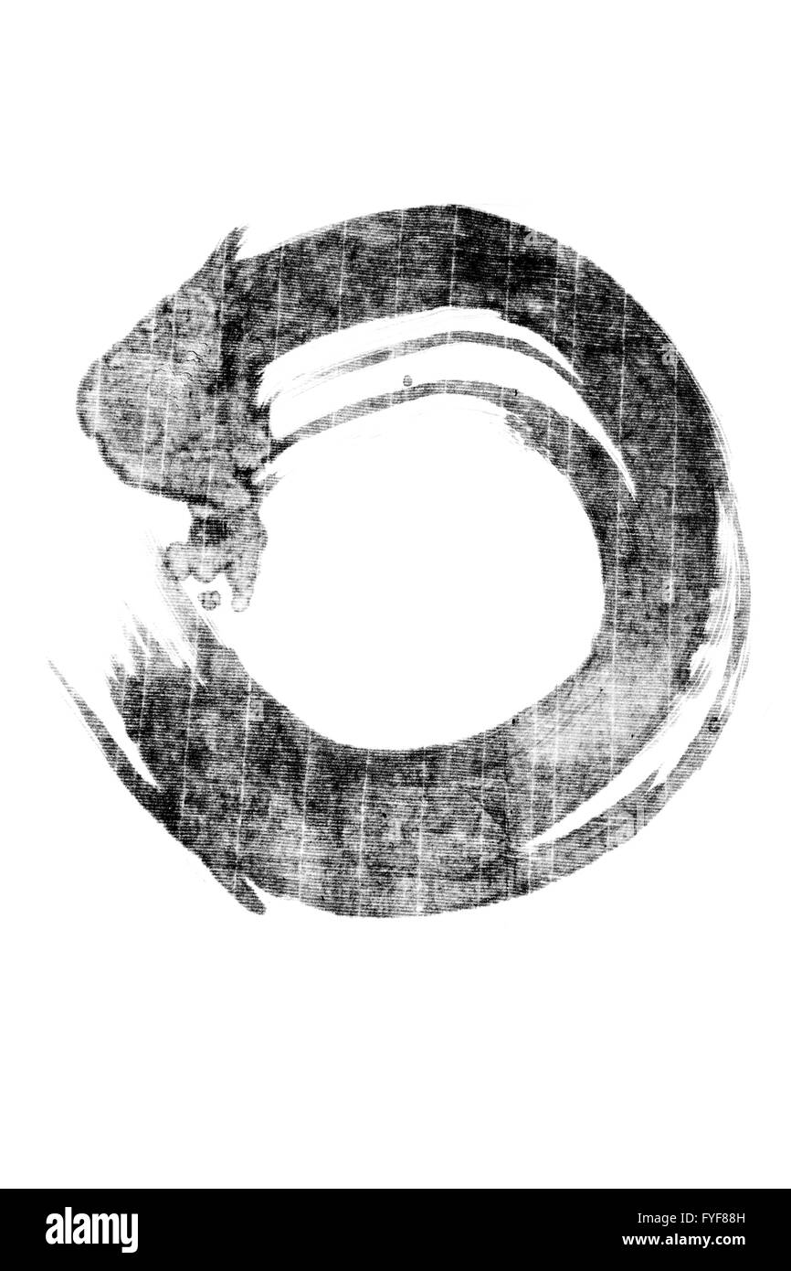chinese Calligraphy brush of alphabet Stock Photo Alamy