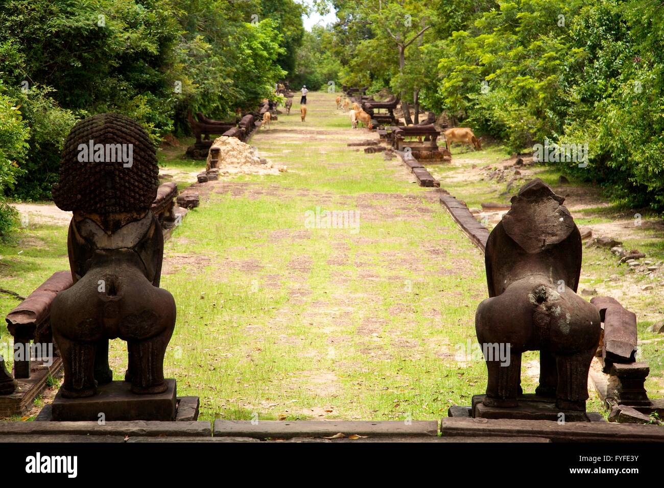 Banteay Samre Temple. Cambodia. Stock Photo
