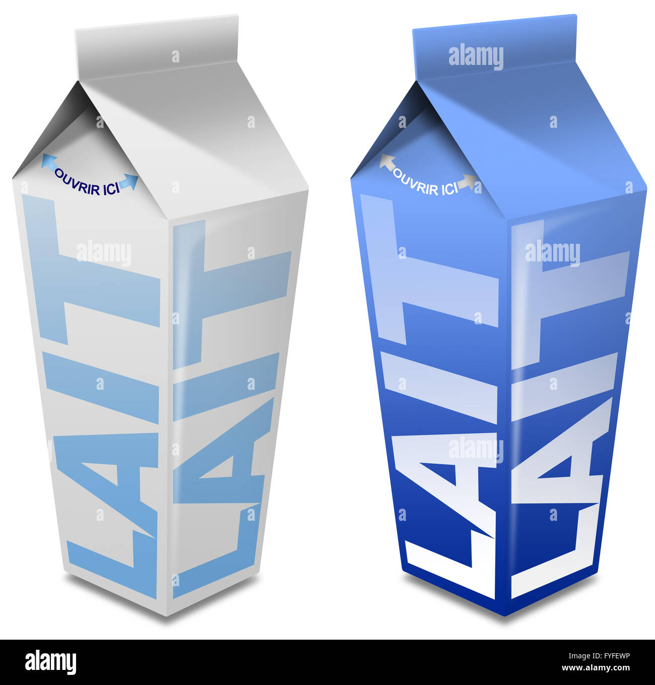Lait carton Milk carton Stock Photo Alamy