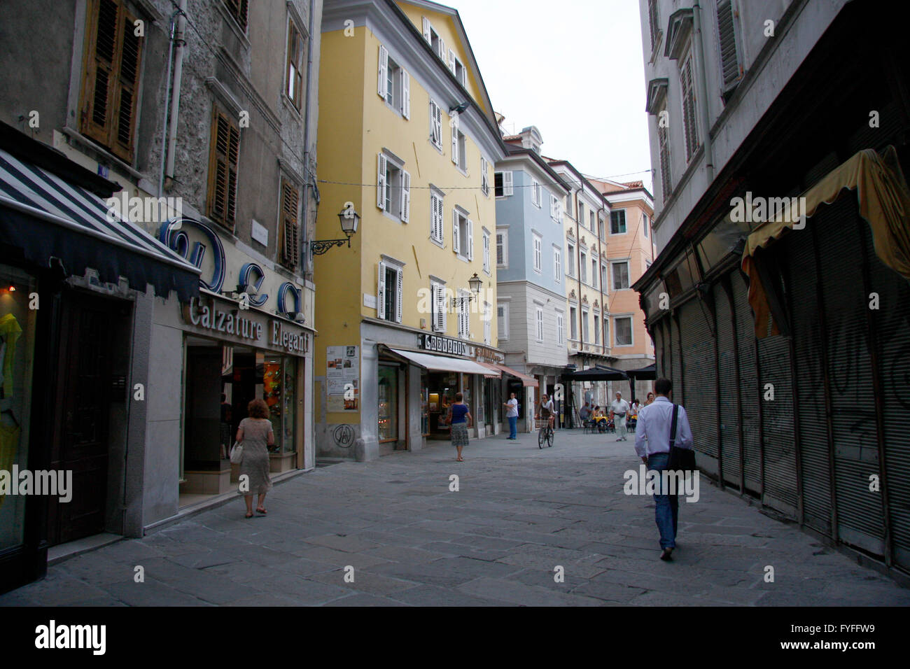 Triest, Italien. Stock Photo