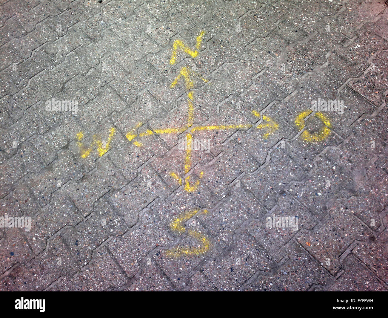 Himmelsrichtungen, Berlin Stock Photo - Alamy