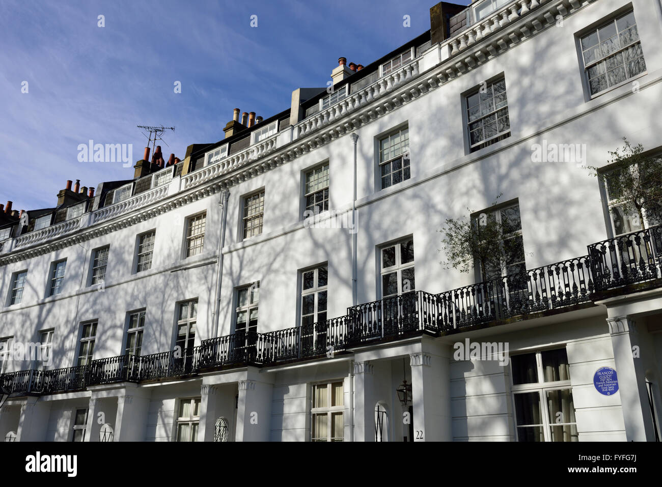 Pelham Crescent, South Kensington, London SW7, United Kingdom Stock Photo