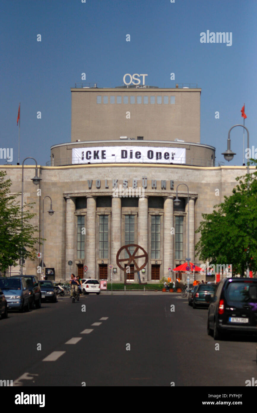 Volksbuehne am RosaLuxemburgPlatz, BerlinMitte Stock Photo Alamy