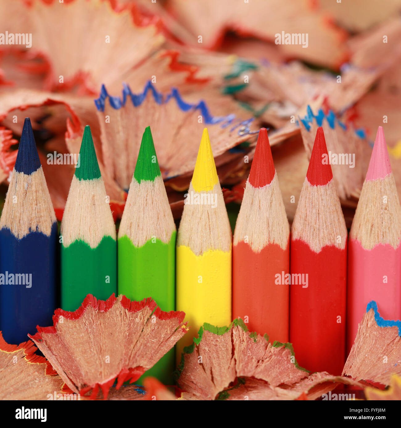 Buntstifte Stock Photo