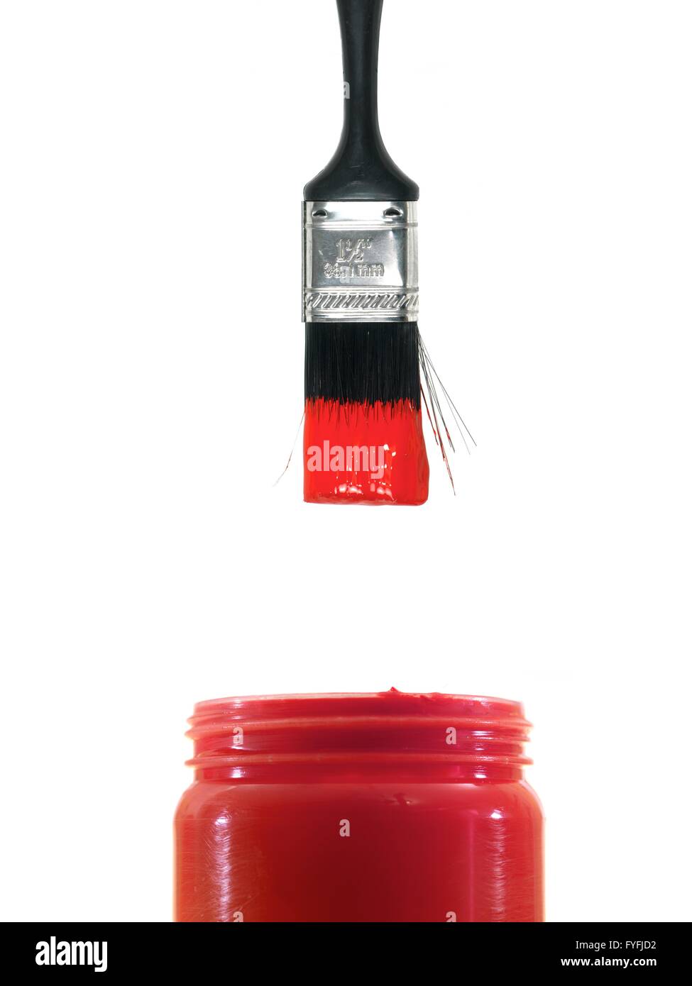 Painting equipment isolated on a white background Stock Photo Alamy