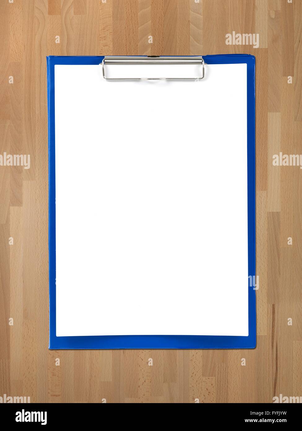 A clipboard isolated against a white background Stock Photo Alamy