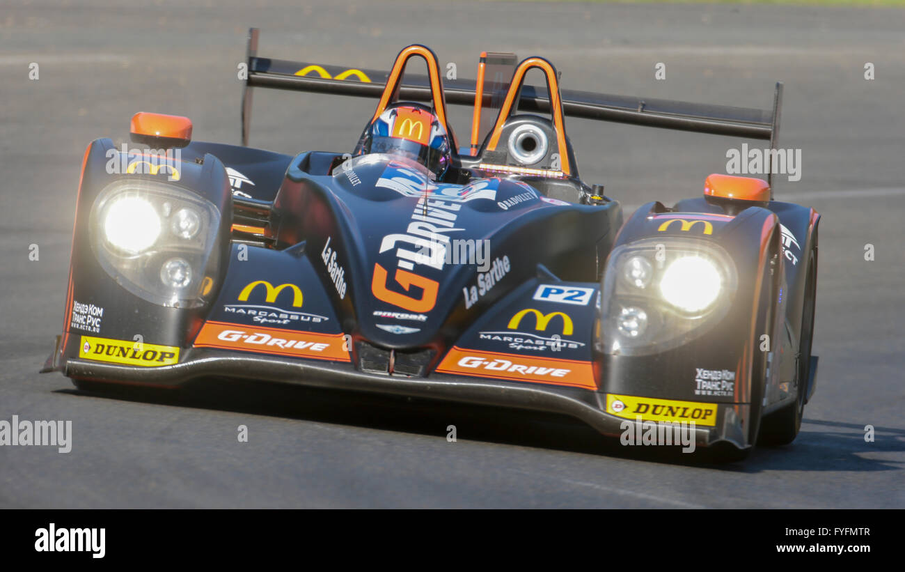 Oreca O3-Nissan, No. 26, LM P2, of team G-Drive Racing, Russia, in the qualification for the 24 hours of Le Mans Stock Photo
