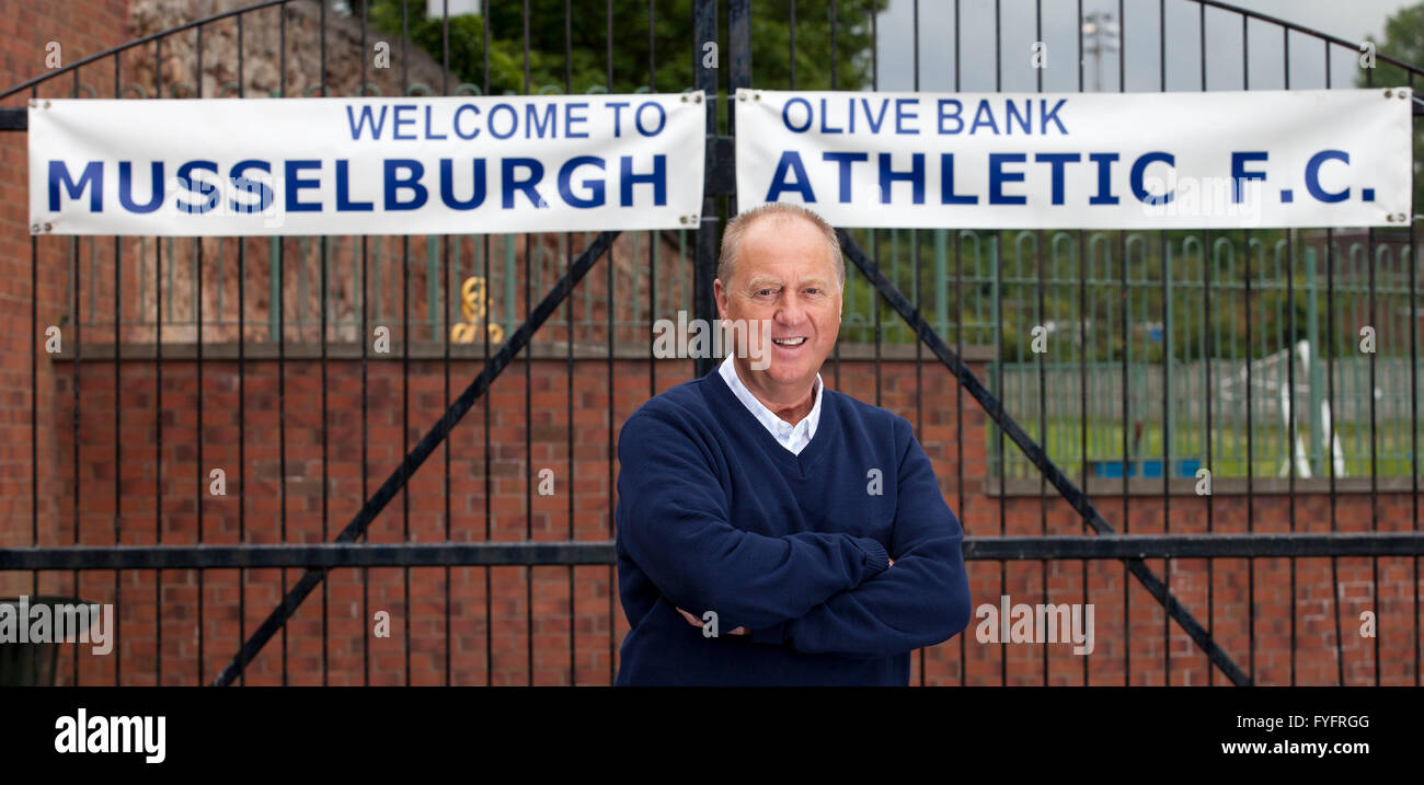 A portrait of Billy Brown who is assistant manager of Heart (Edinburgh