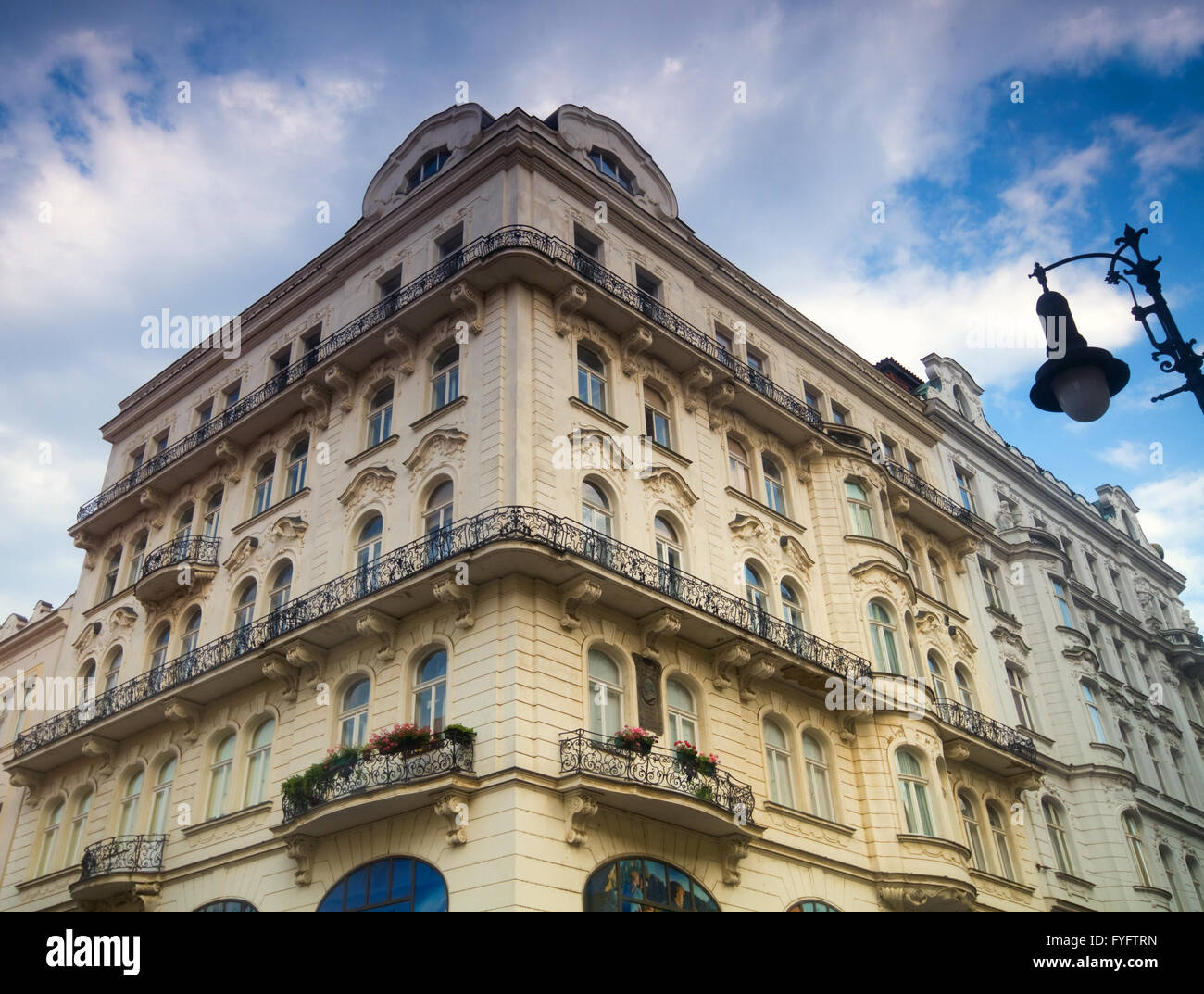 Prague. Old, charming building Stock Photo