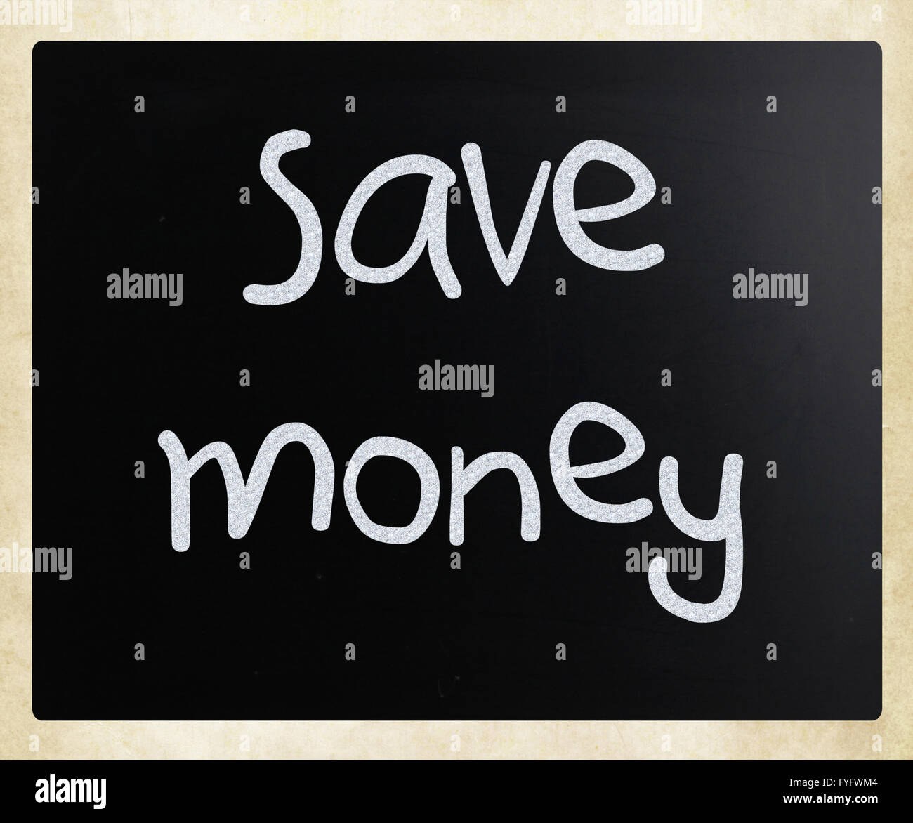 Text handwritten with white chalk on a blackboard Stock Photo - Alamy