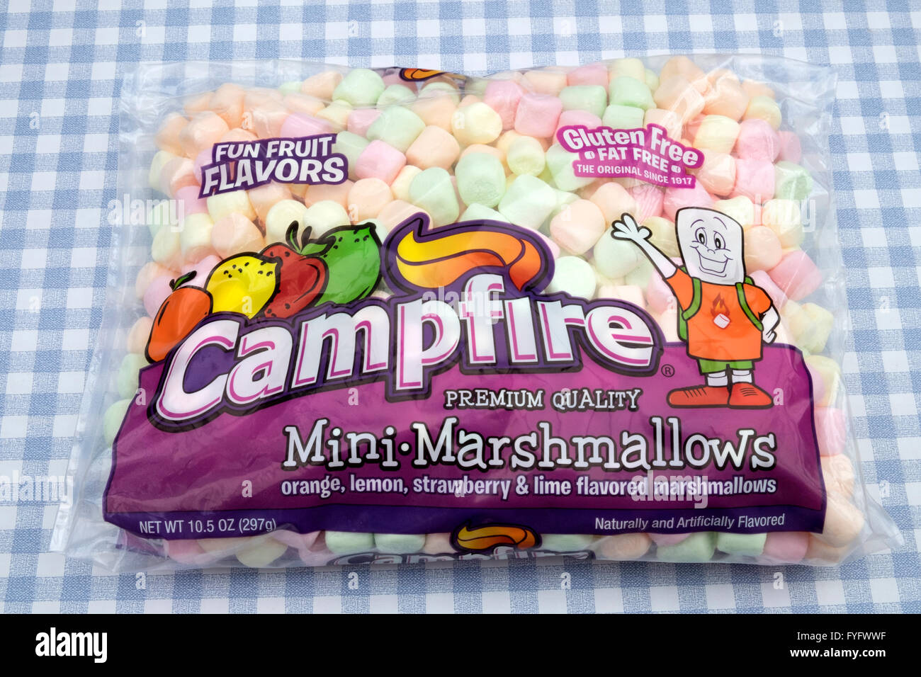 Campfire Gluten and Fat Free Mini Marshmallows Stock Photo Alamy