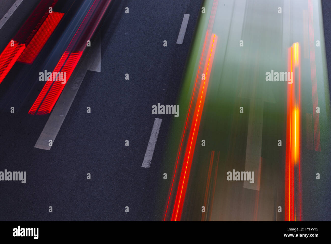 Highway with lots of cars Stock Photo Alamy