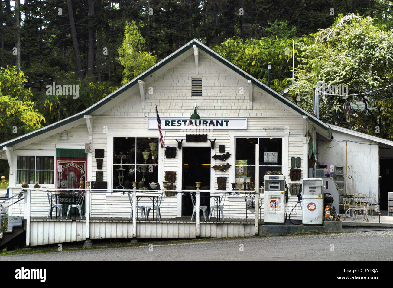 The Olga Store, Orcas Is., WA Stock Photo Alamy
