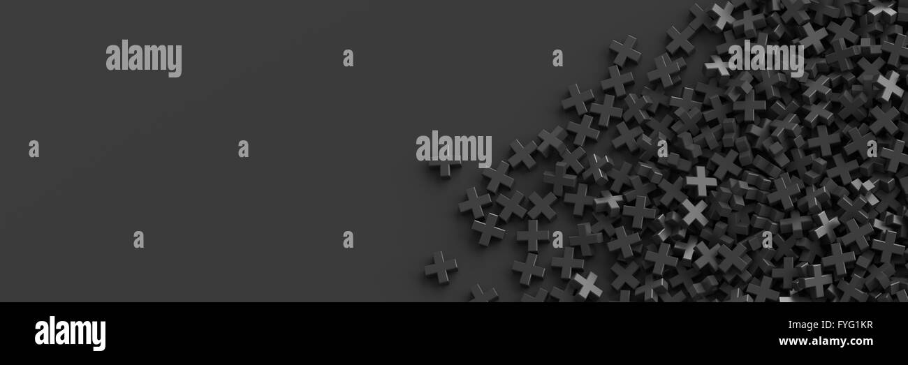 Colored plus symbols digital background, 3d rendering Stock Photo - Alamy