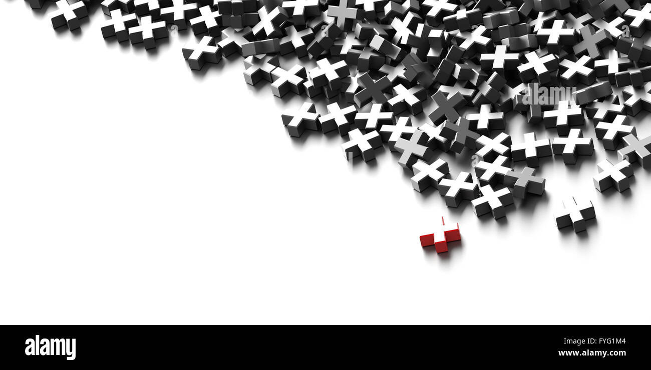 Colored plus symbols digital background, 3d rendering Stock Photo - Alamy