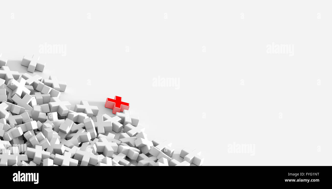 Colored plus symbols digital background, 3d rendering Stock Photo - Alamy