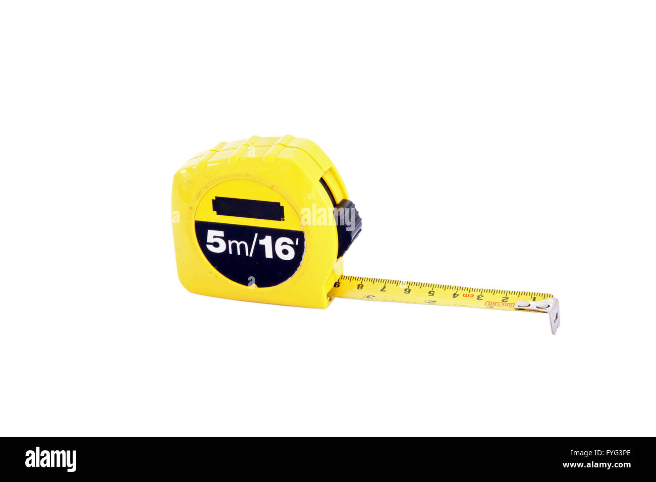 measuring tape for construction isolated on white Stock Photo Alamy