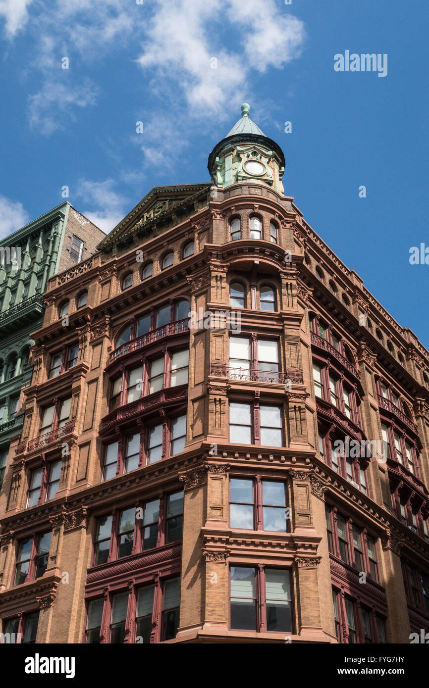 Bleecker Tower in East Greenwich Village, NYC, USA Stock Photo