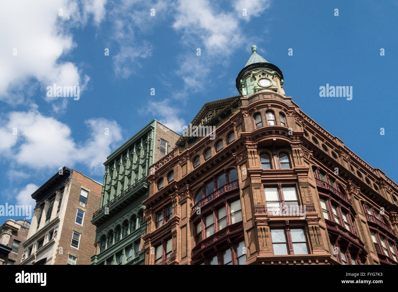 Bleecker Tower in East Greenwich Village, NYC, USA Stock Photo