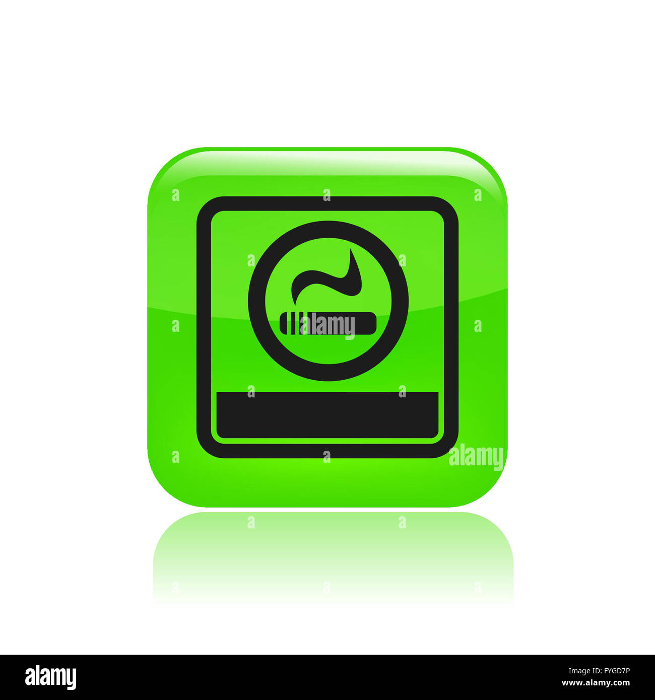 Vector illustration of isolated smoke icon Stock Photo - Alamy