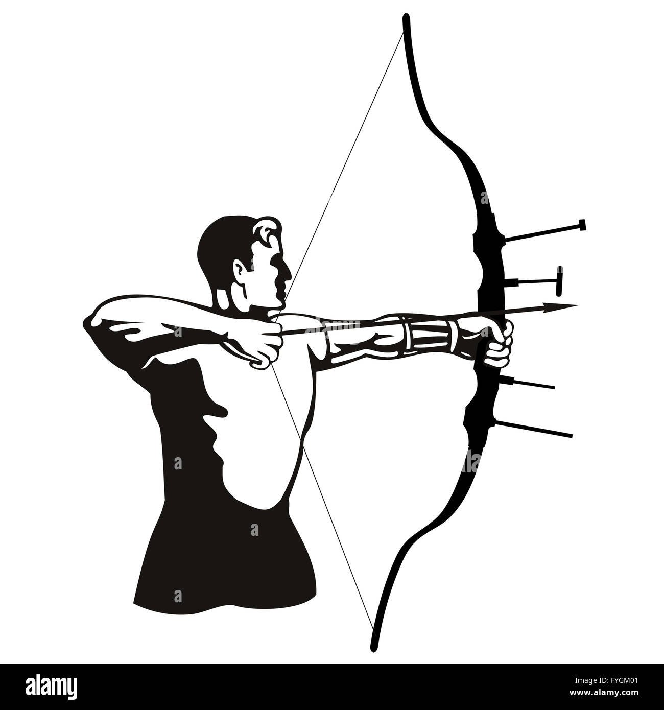 Archer Bow High Resolution Stock Photography and Images - Alamy