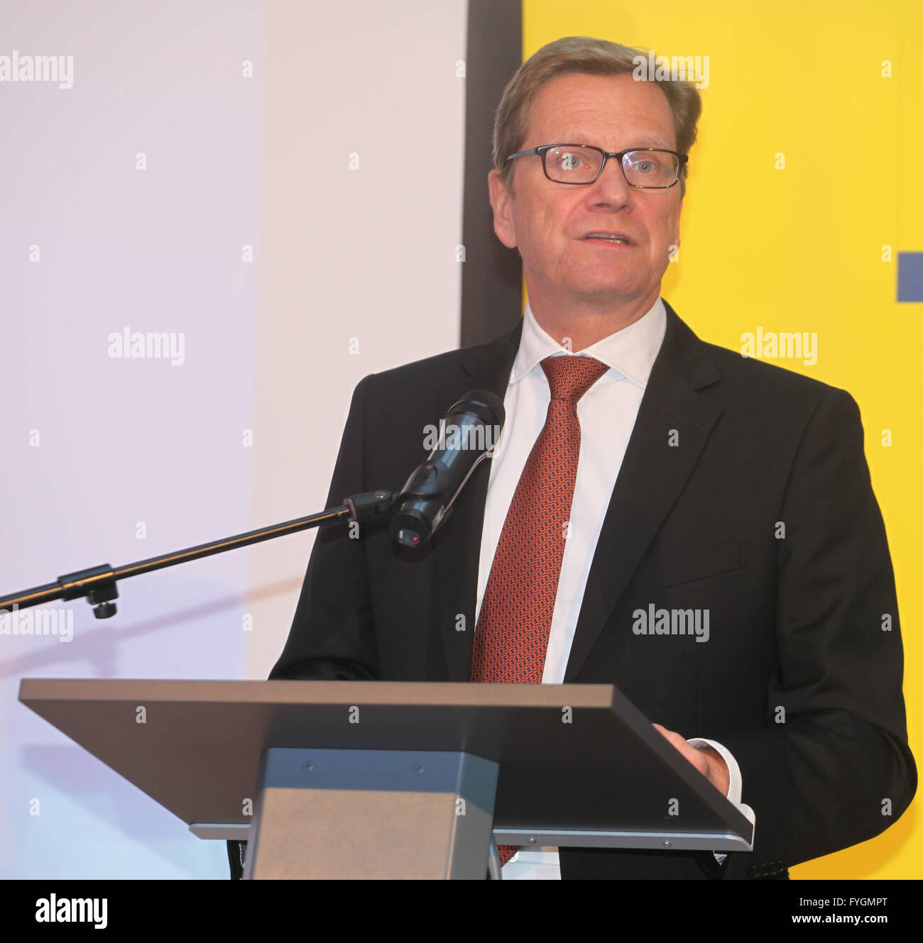 Dr. Guido Westerwelle Stock Photo