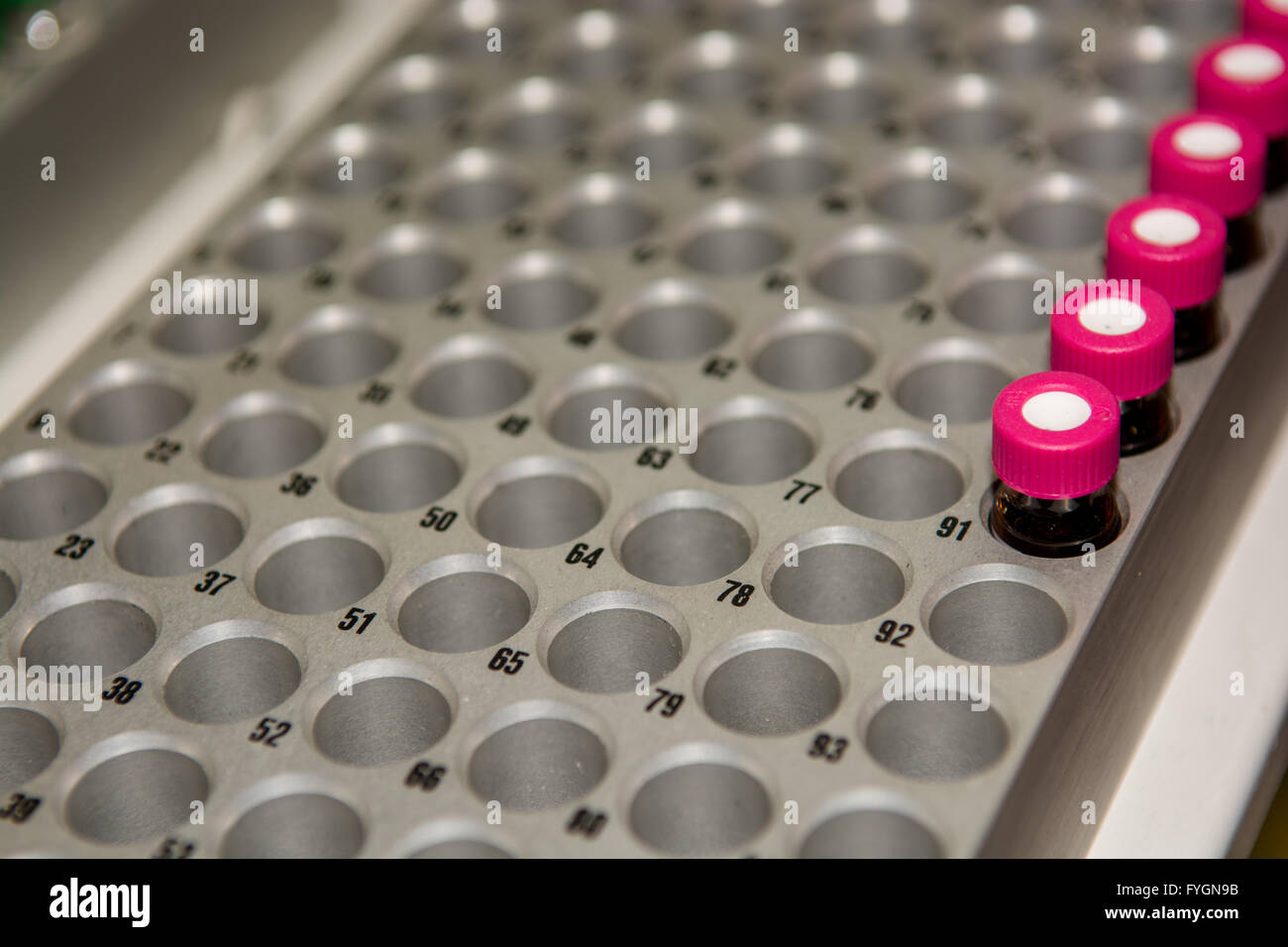 Sample Vials in Medical Laboratory Stock Photo Alamy