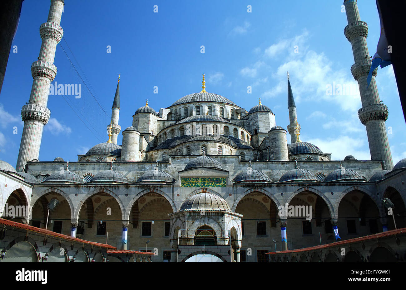 Blue mosque in Istanbul Turkey Stock Photo - Alamy