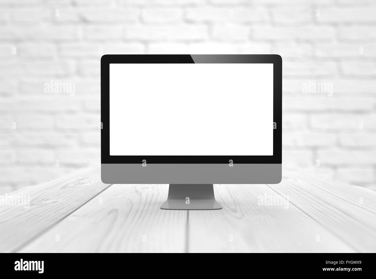 blank screen computer digital generated Stock Photo Alamy