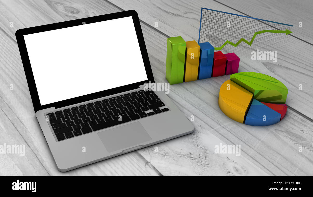 Business analytics graphics hi-res stock photography and images - Alamy