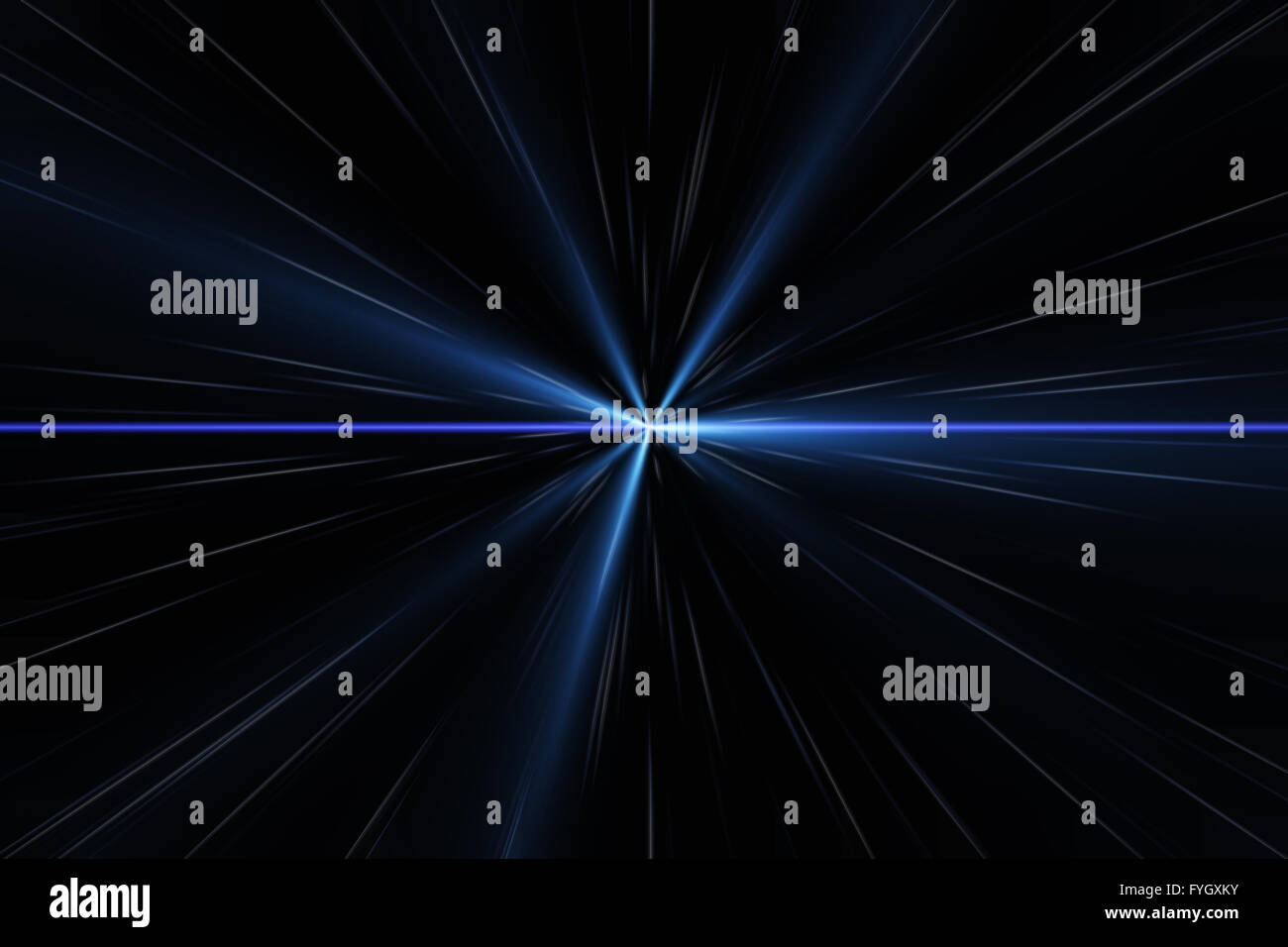 Star Small Rays the fly. Thin bright rays of new star Stock Photo - Alamy