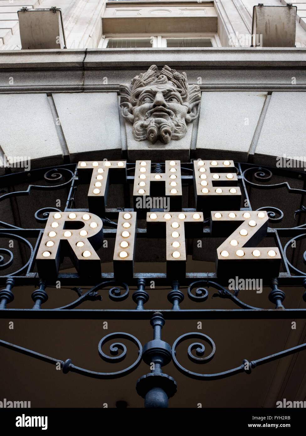 The Ritz Hotel in Piccadilly London Stock Photo