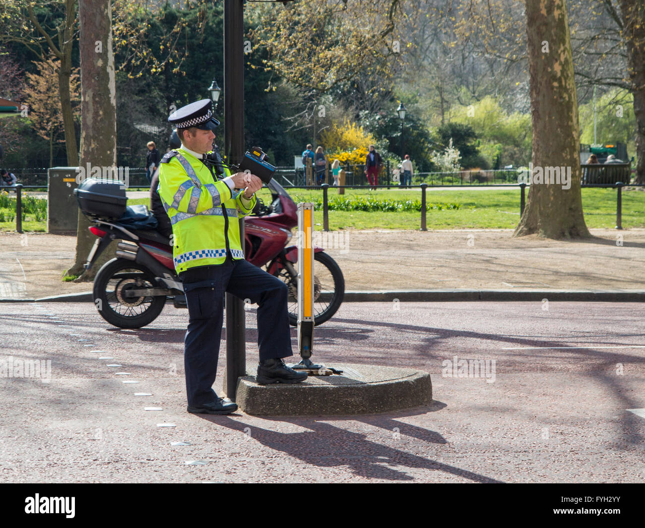 Police road speed check uk hi-res stock photography and images - Alamy